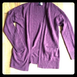 Burgundy Cardigan